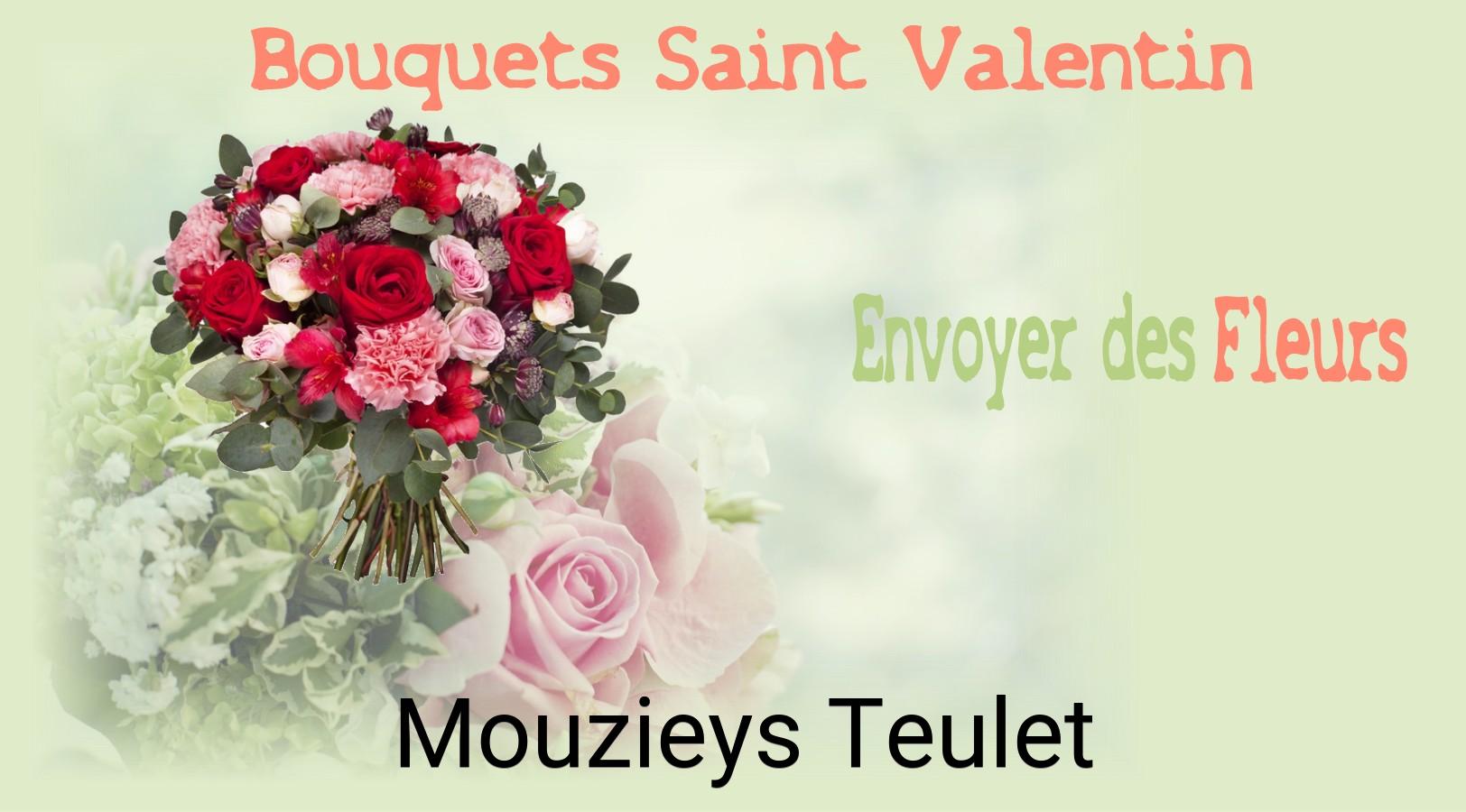 Roses de Saint-Valentin livrées à Mouzieys-Teulet